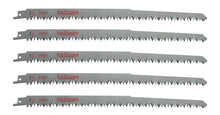 Load image into Gallery viewer, 12-Inch Wood Pruning Saw Blades for Reciprocating Sawzall Saws - 5 Pack